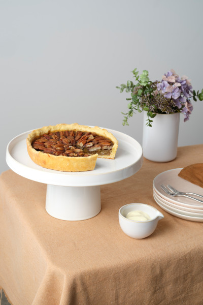 Urban Serve Pedestal Plate 290x147mm White