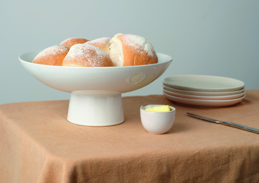 Urban Serve Pedestal Flared Bowl 320x137mm White