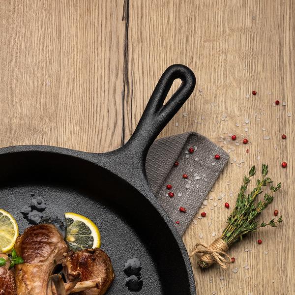 Pre-Seasoned Cast Iron Skillet Pan 30cm 3.1l