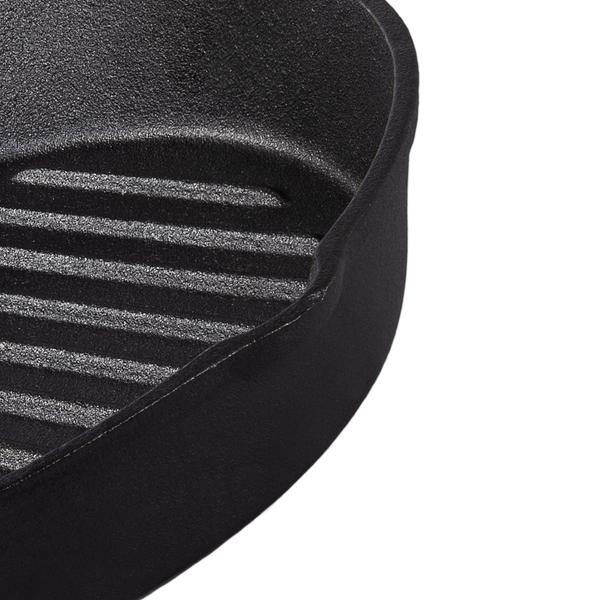 Pre-Seasoned Cast Iron Griddle Pan 26cm 1.65l