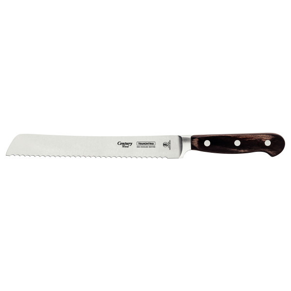 Century Wood Bread Knife 8", 20cm