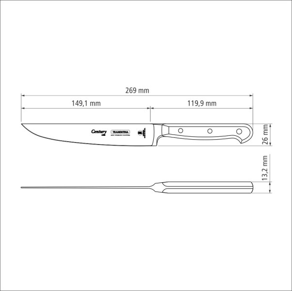 Century Forged Utility Knife 6", 15cm