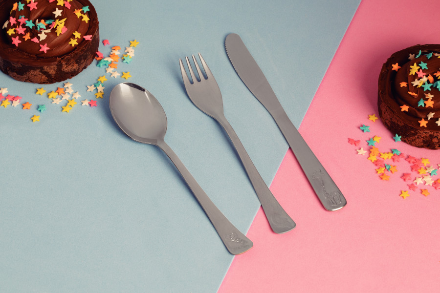 Baby Friends Childrens Cutlery 3 Piece Set