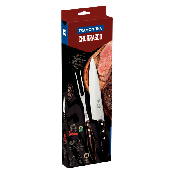 Churrasco Barbecue Set Polywood 2 Piece Set