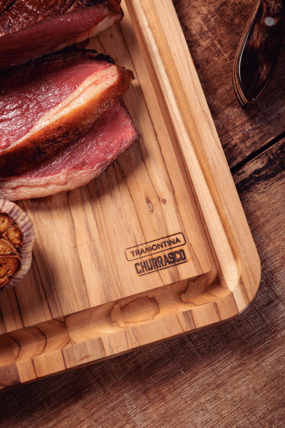 Cutting Board Teak Wood 490x280mm