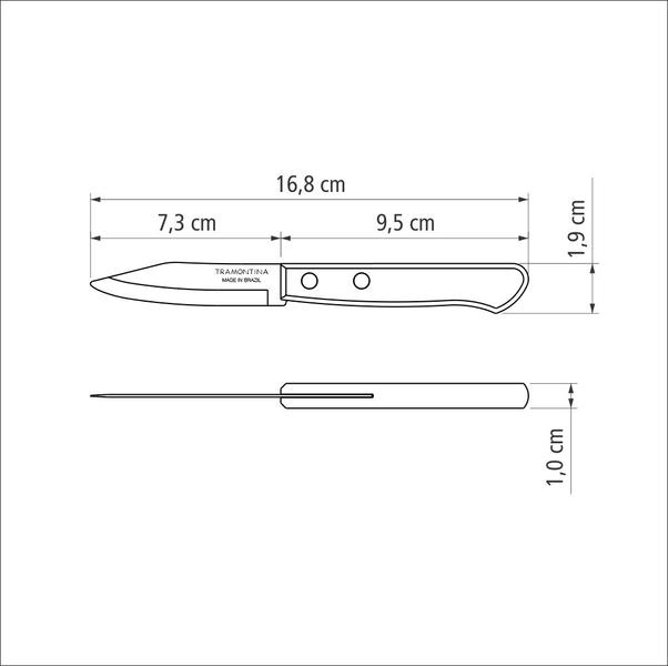 Polywood Paring Knife 7.6cm