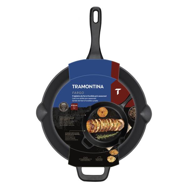 Cast Iron Skillet Pre-Seasoned 30cm