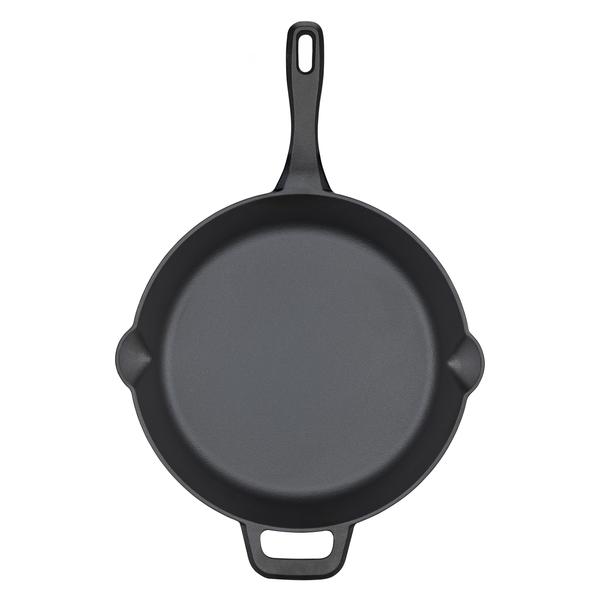 Cast Iron Skillet Pre-Seasoned 30cm