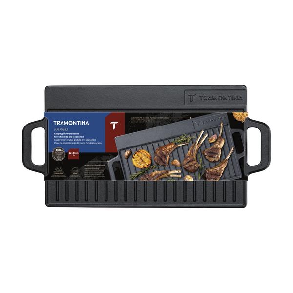 Square Cast Iron Grill with Double Handles