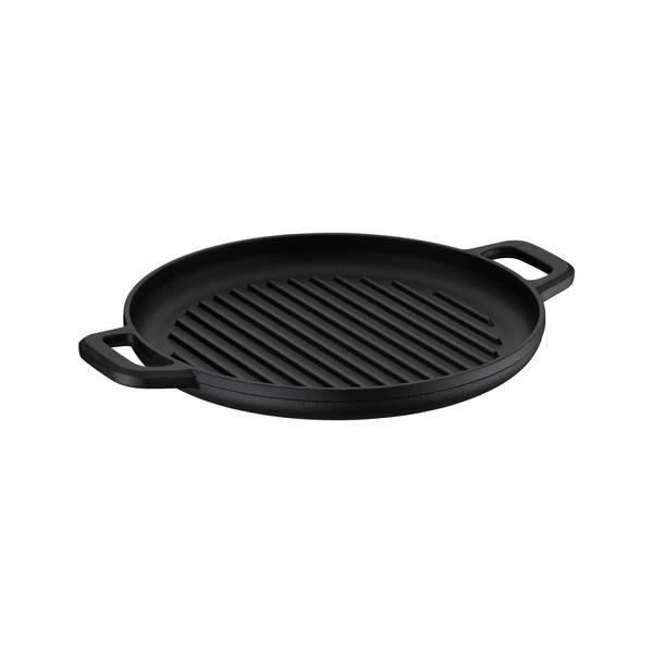 Round Cast Iron Grill with Double Handles