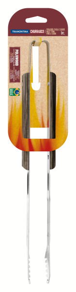 Polywood Churrasco Meat Tong  8", 20cm