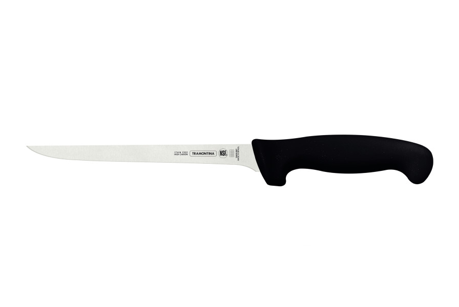 Professional Master Black Boning Knife, 7", 18cm