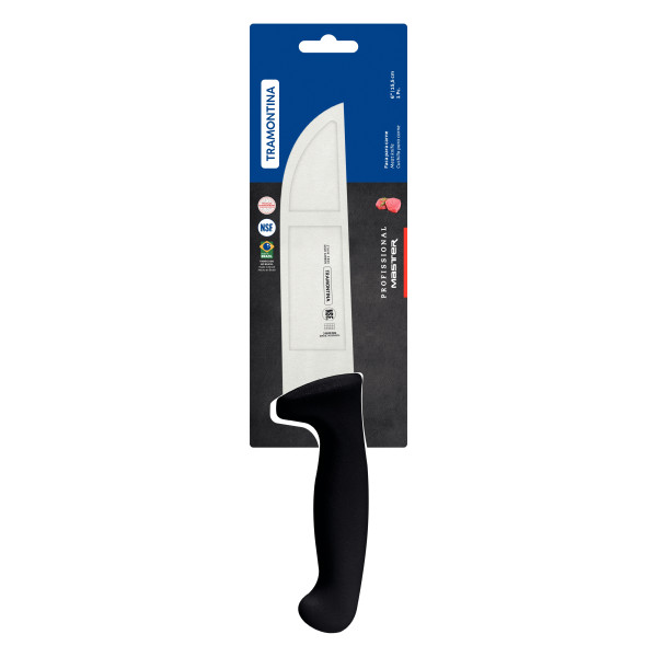 Professional Master Black Butcher Knife 6", 16cm