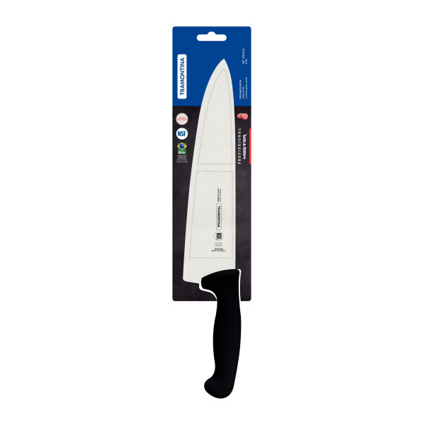 Professional Master Black Cooks Knife 10", 24cm