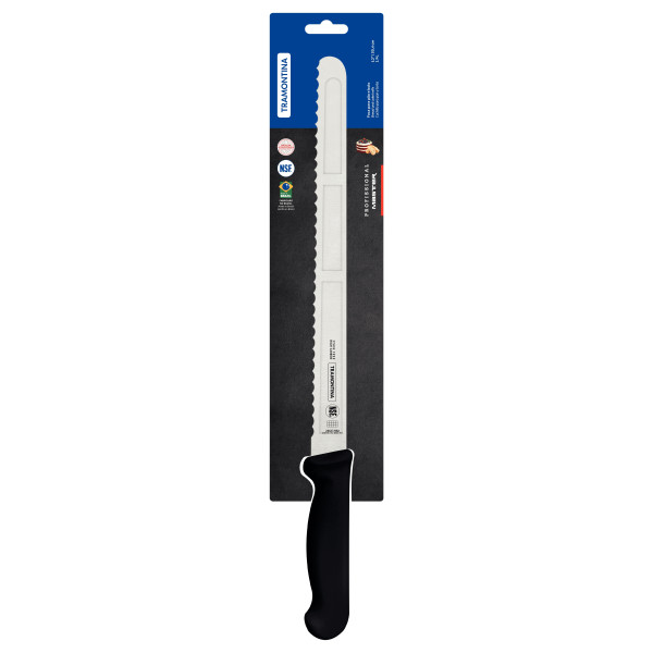 Professional Master Black Bread Knife 12", 30cm
