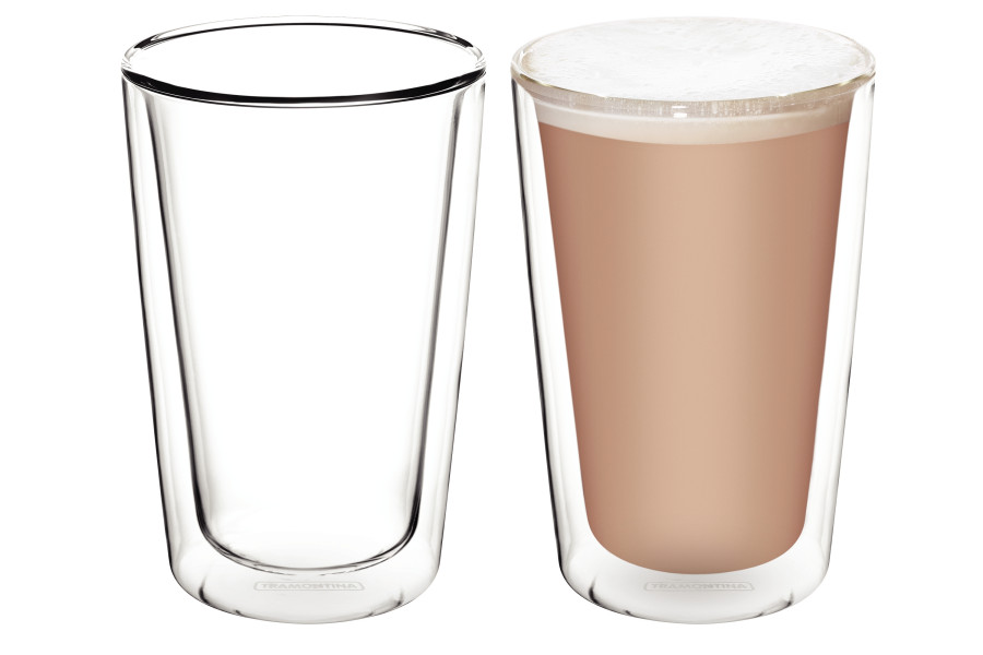 Double Wall Latte Cup 330ml - Set 2