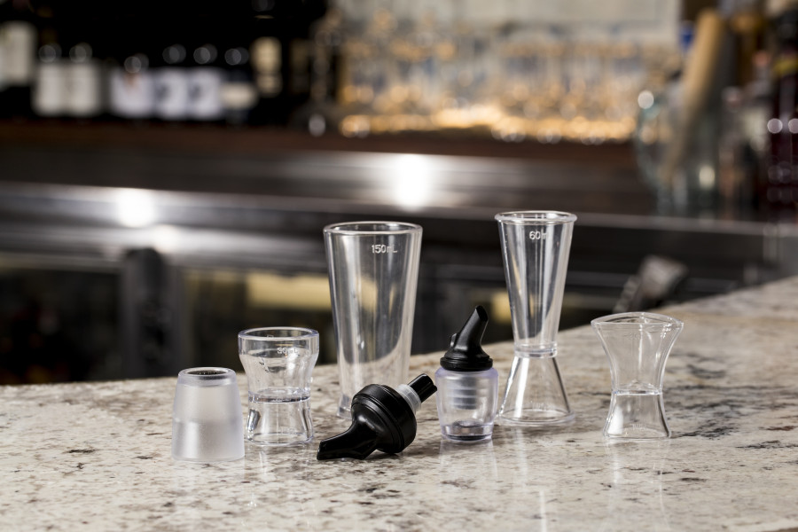 Jigger Clear 15/30ml  12pk