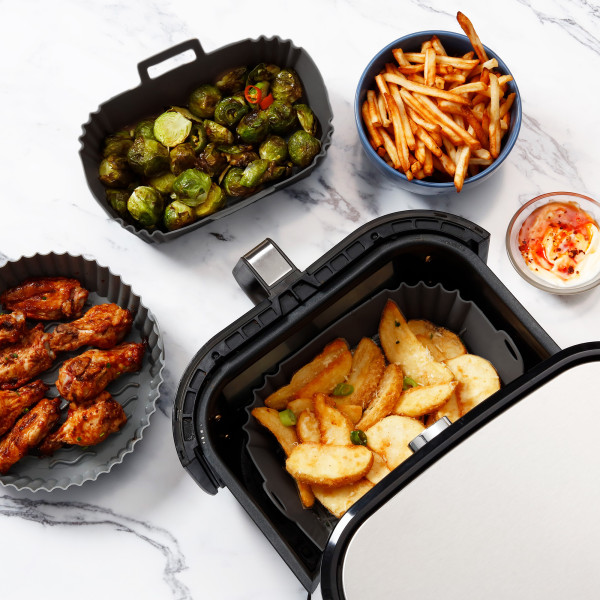 Air Fryer Basket 22cm Rectangle
