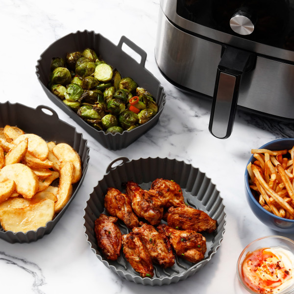 Air Fryer Basket 22cm Rectangle