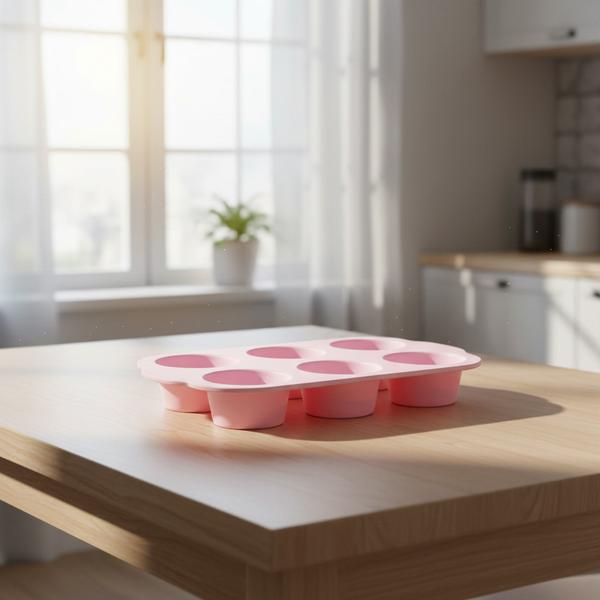 Flexible Muffin Pan -  6 Cup