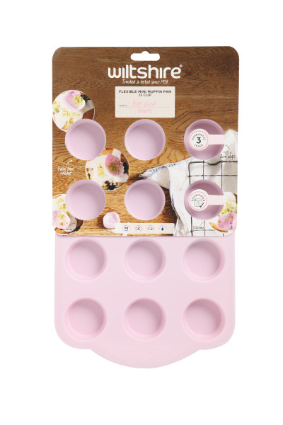 Flexible Mini Muffin Pan - 12 Cup