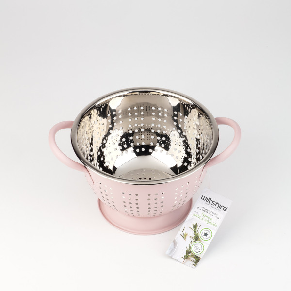 Extra Deep Colander 18cm - Rose Pink