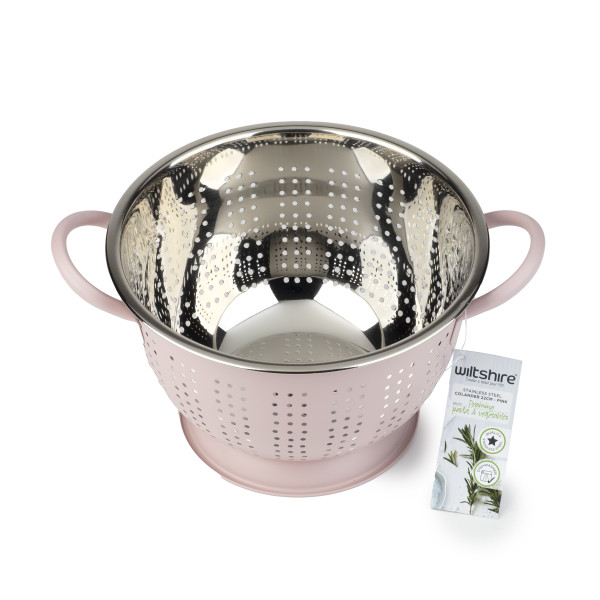 Extra Deep Colander 22cm - Rose Pink