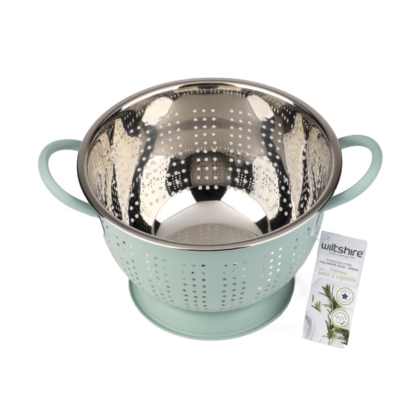 Extra Deep Colander 22cm - Pistachio