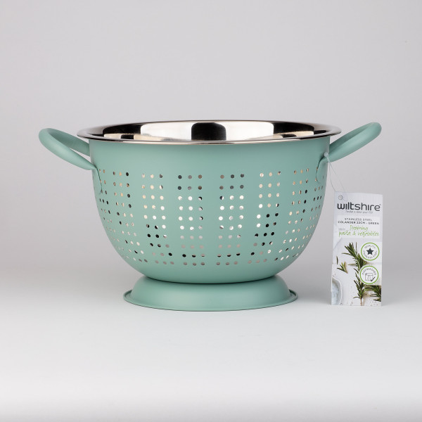 Extra Deep Colander 22cm - Pistachio