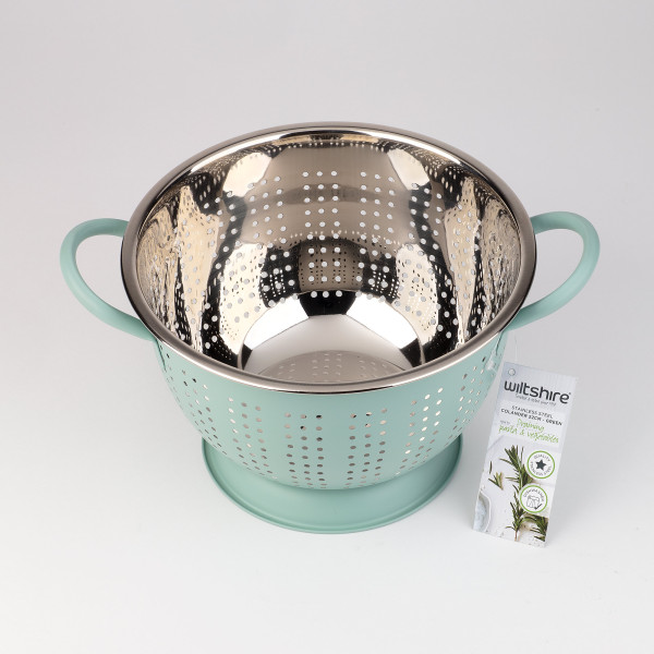 Extra Deep Colander 22cm - Pistachio