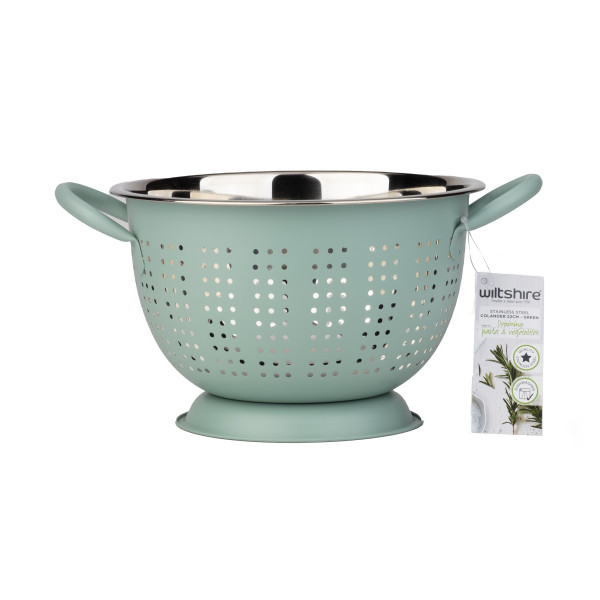 Extra Deep Colander 22cm - Pistachio