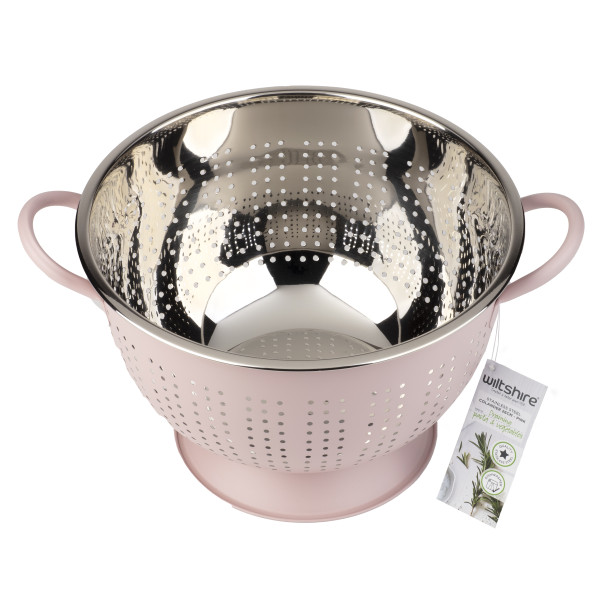 Extra Deep Colander 26cm - Rose Pink