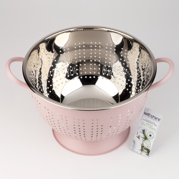 Extra Deep Colander 26cm - Rose Pink