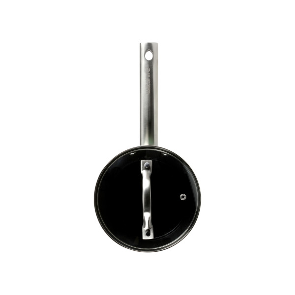 Easycook Pine Induction Saucepan 16cm|1.23l with glass lid