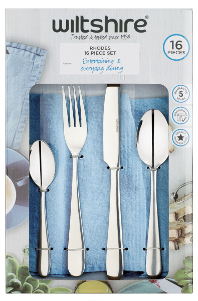 Rhodes Cutlery Set 16Piece