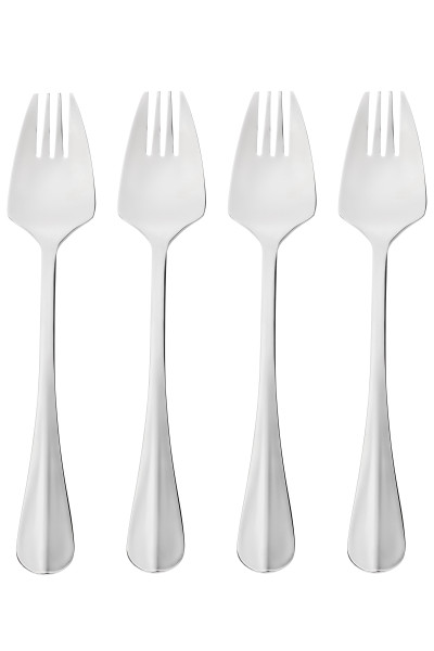 Baguette Buffet Fork 4Piece Stainless Steel