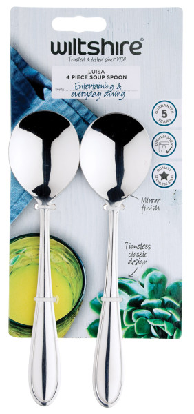 Luisa Soup Spoons 4Piece