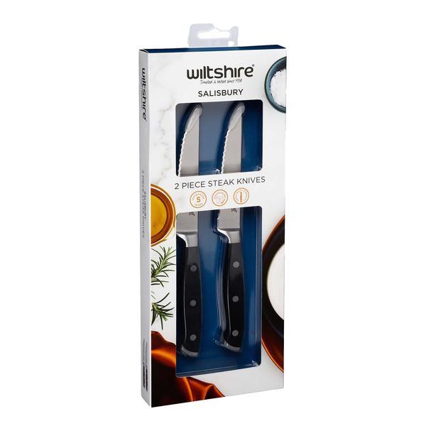 Salisbury Triple Rivet Steak Knife Set - 2 Piece