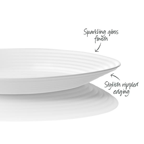 Pearl Ripple 12 Piece Dinner Set