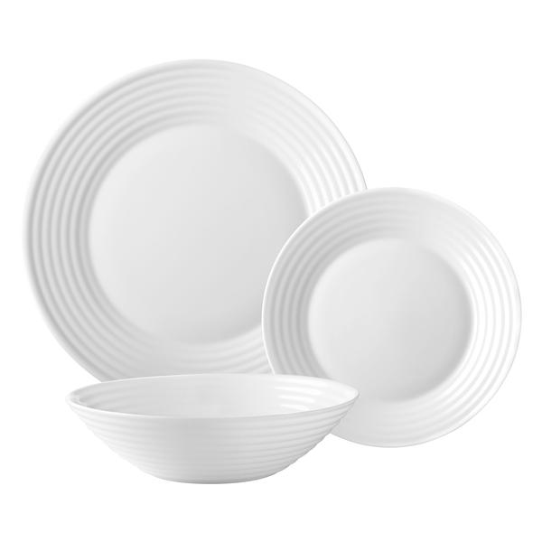 Pearl Ripple 12 Piece Dinner Set
