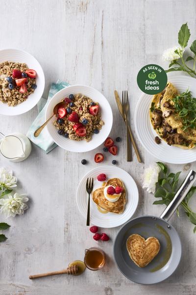 Pearl Ripple 12 Piece Dinner Set