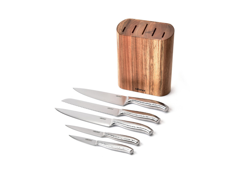 Oval Knife Block 6-Piece Set