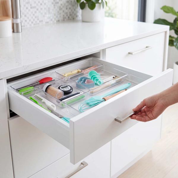 Medium and Wide Clear Drawer