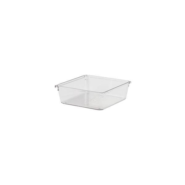 Small and Wide Clear Drawer