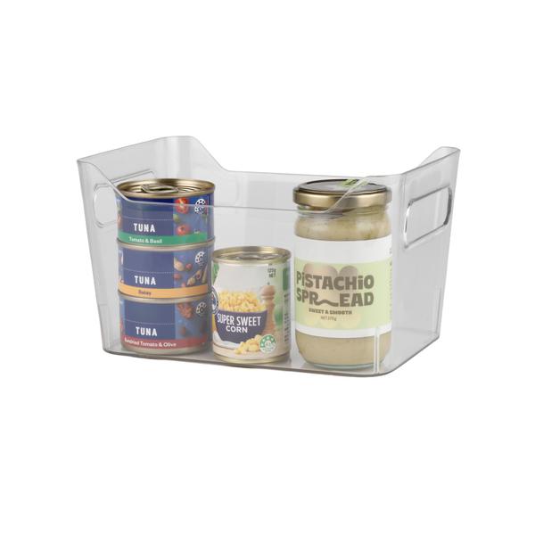 Cut out Edge Clear Basket  -  Small