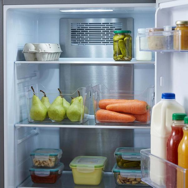 Cut out Edge Clear Basket  -  Small