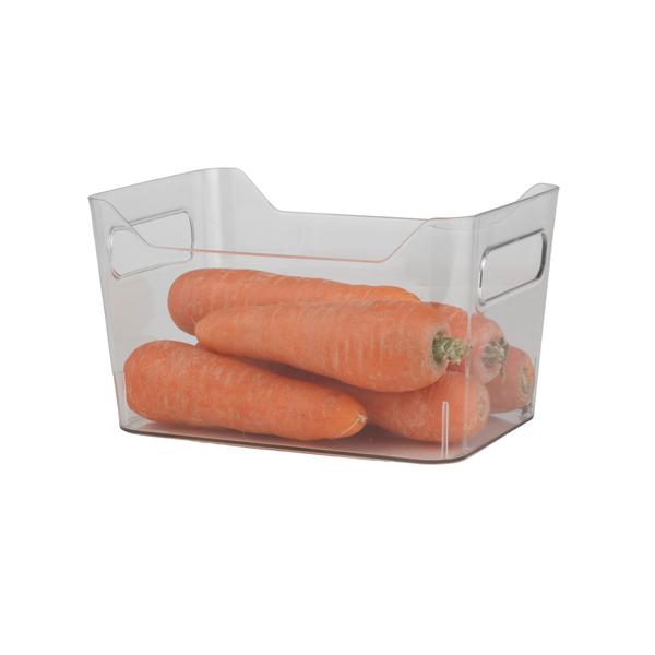 Cut out Edge Clear Basket  -  Small