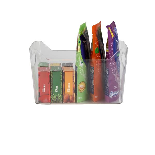 Cut out Edge Clear Basket  -  Small