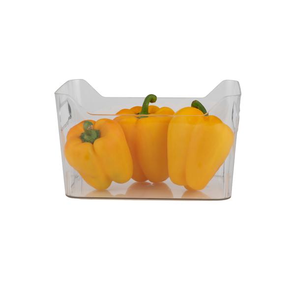 Cut out Edge Clear Basket  -  Small