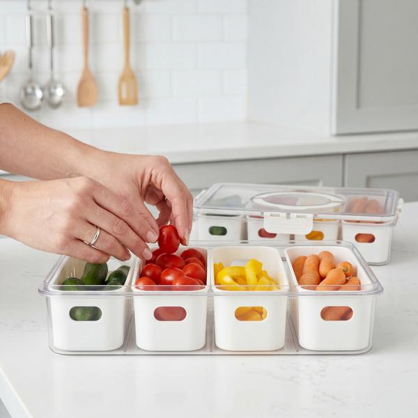 Fridge Storage 4 Compartments